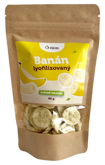Ošatka Lyofilizovaný banán 45 g